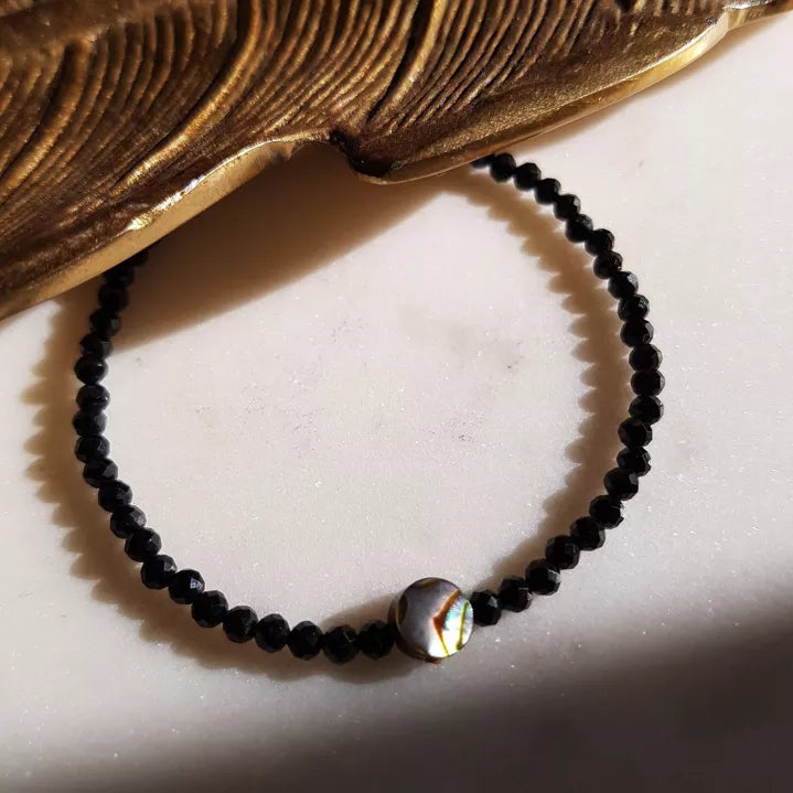 GINA | Abalone, Spinel & Abalone