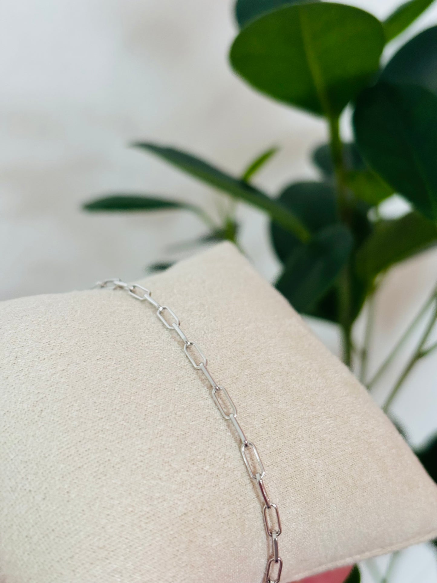 Zeynep Armband – 18K Verguld Sterling Zilver | Paperclip Armband