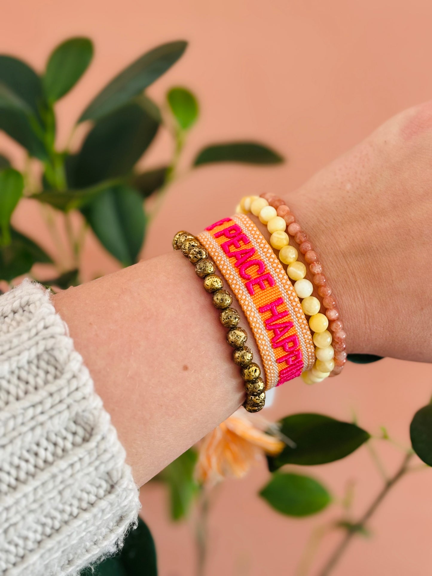 Set Love Peace Happiness