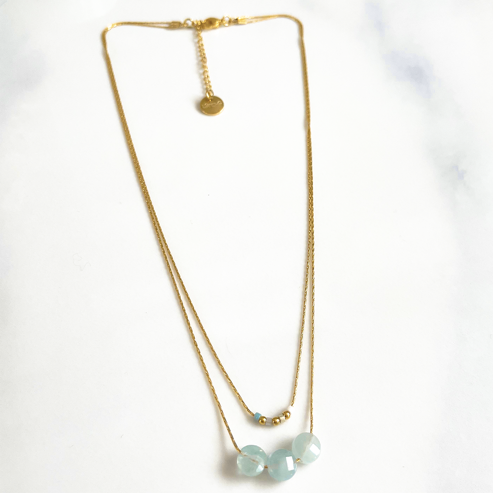 Edelsteen ketting