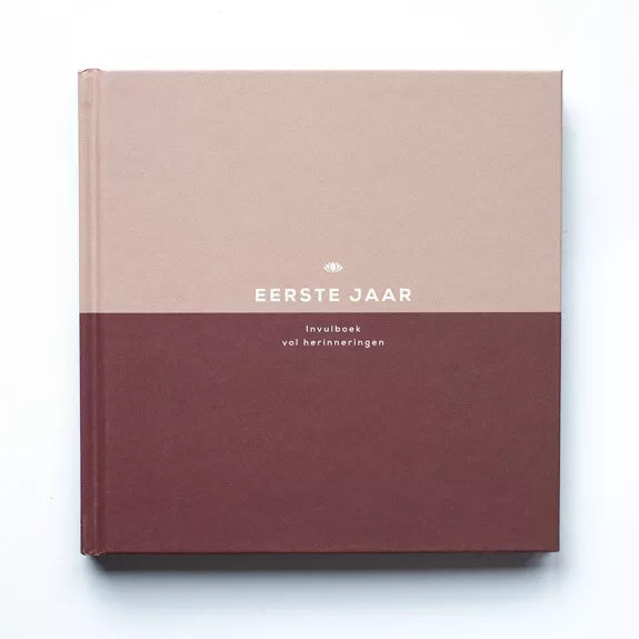 Eerste jaar invulboek
