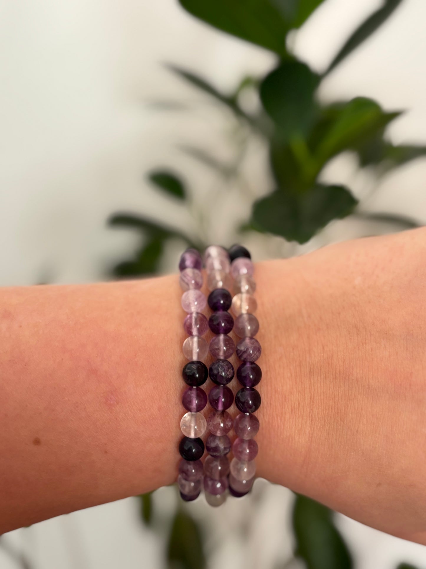 Fluoriet Armband 6mm - Natuurlijke Edelsteen | Bestel Nu
