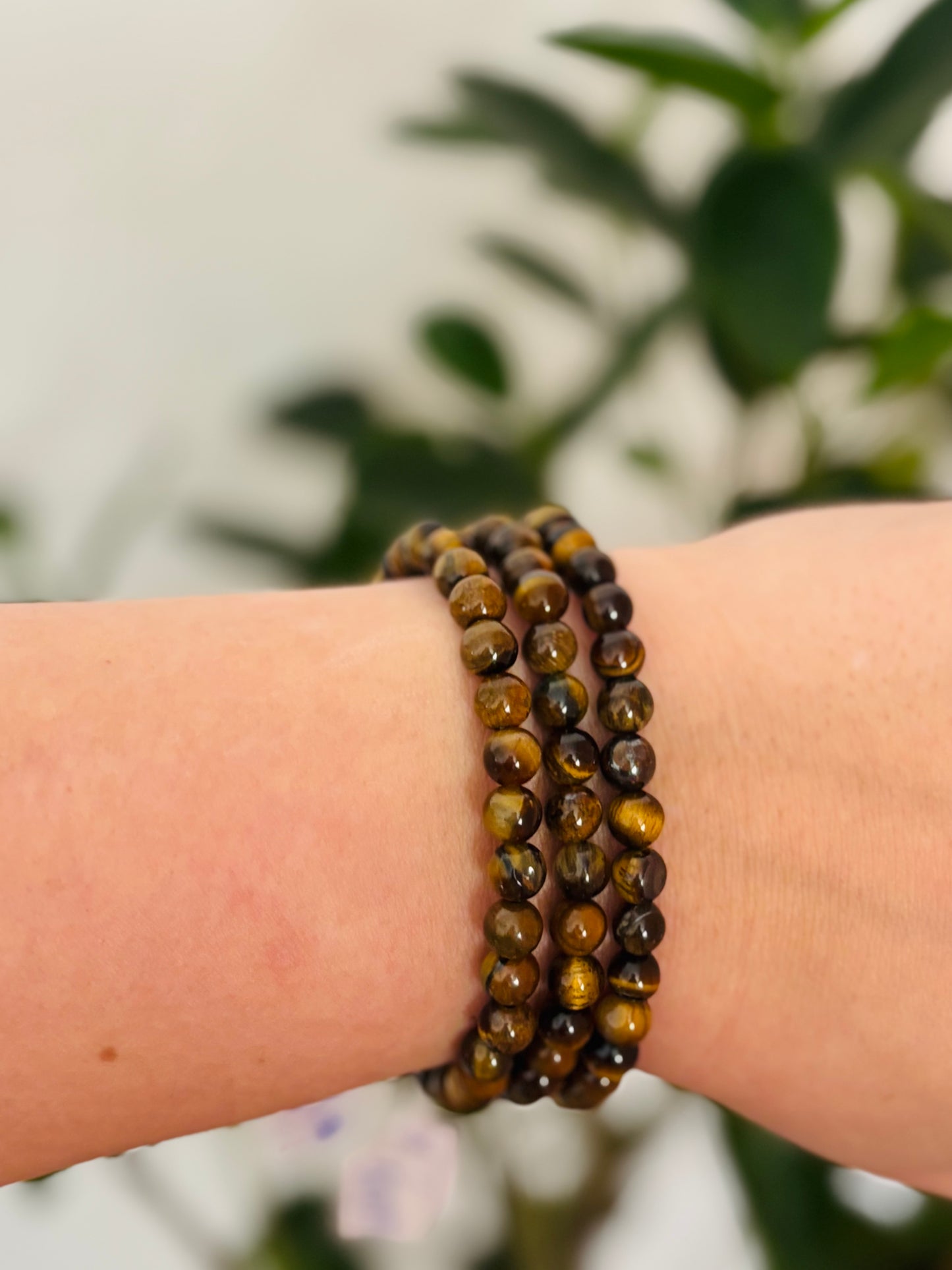 Tijgeroog Armband 6mm - Natuurlijke Edelsteen | Bestel Nu