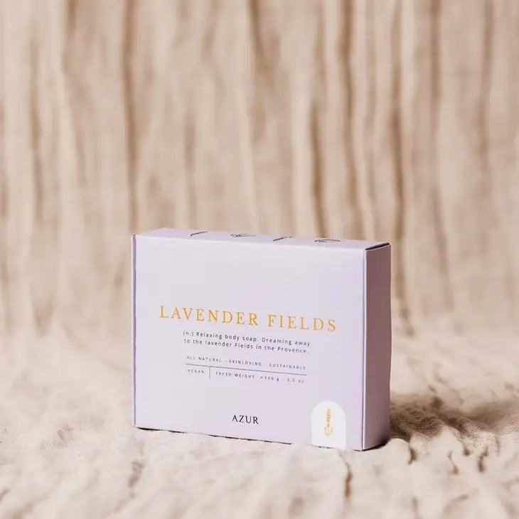 LAVENDER FIELDS | lichaamsbar | natuurlijke zeep