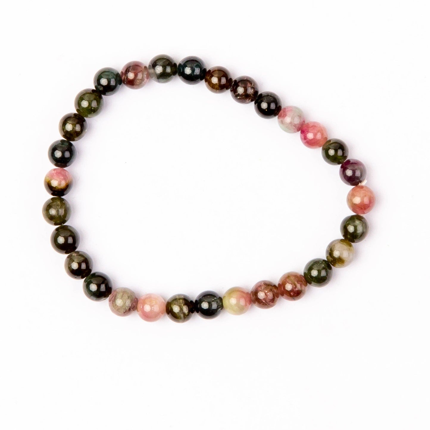 Toermalijn edelsteen armband | 6 mm