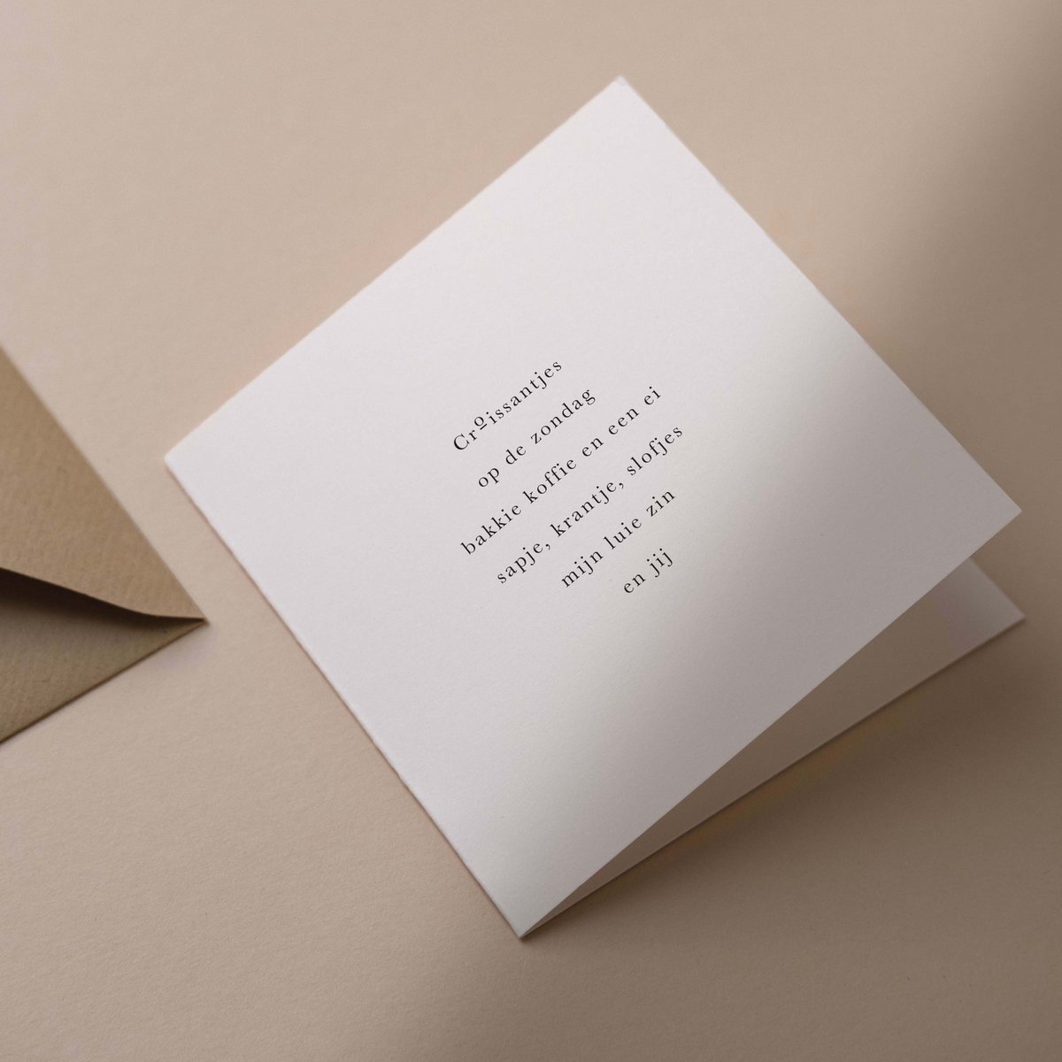 Wenskaart | Croissantjes