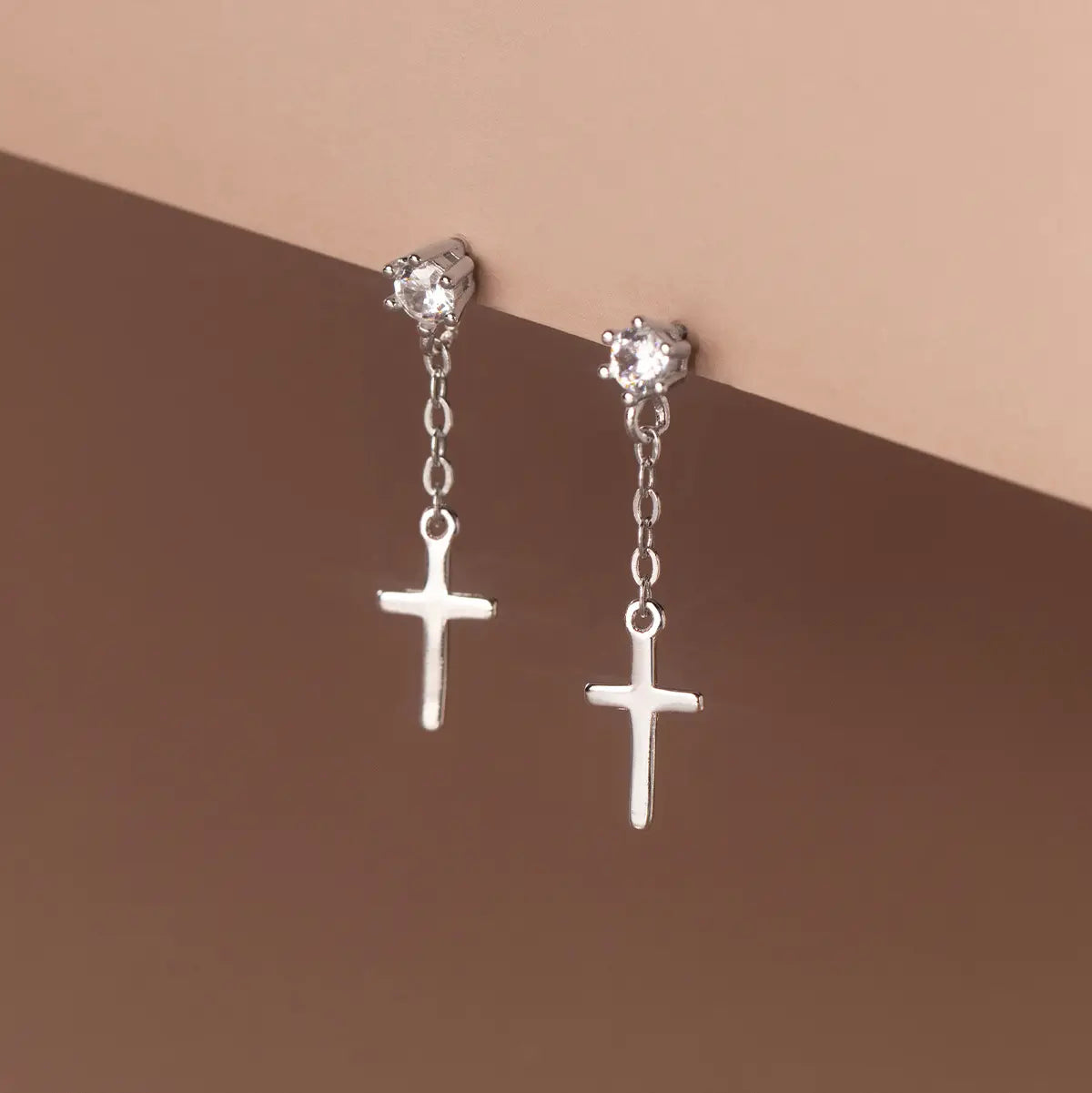 Eliana Oorbellen – 925 Zilver met Rhodium & Zirkonia