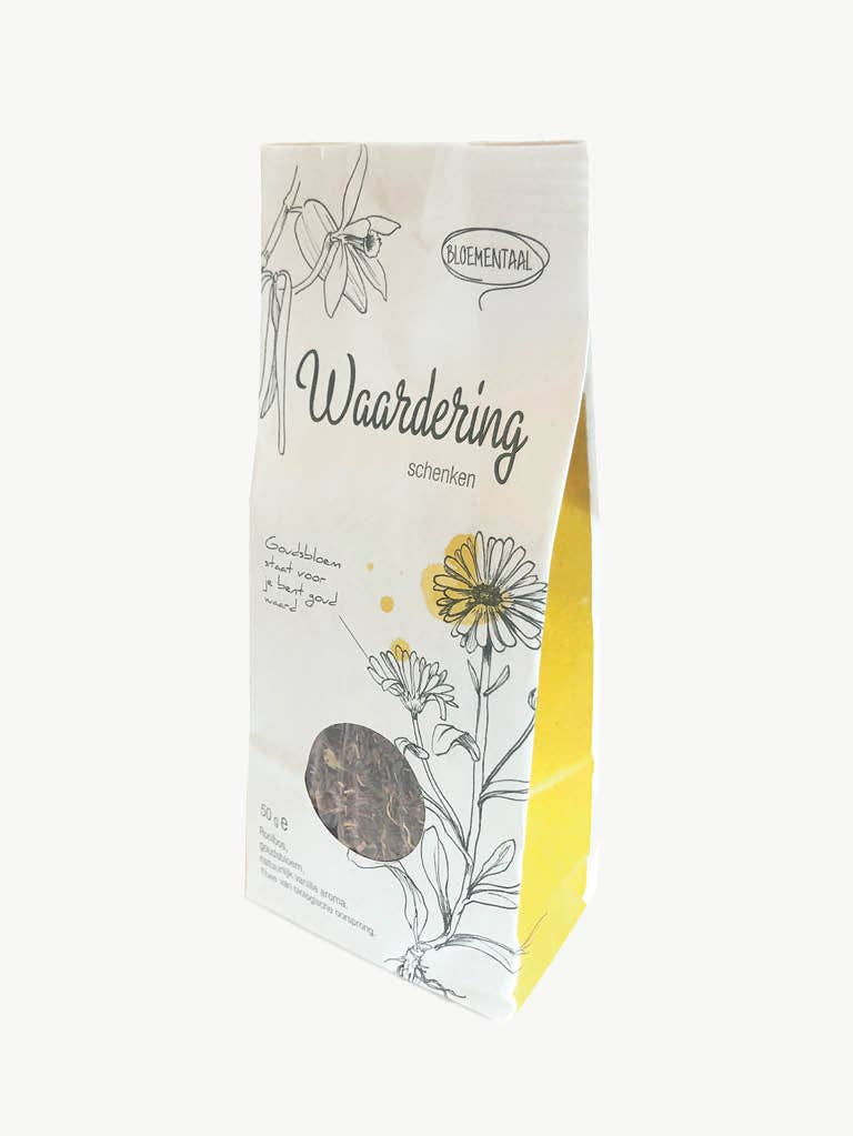 Waardering Schenken, Biologische Thee