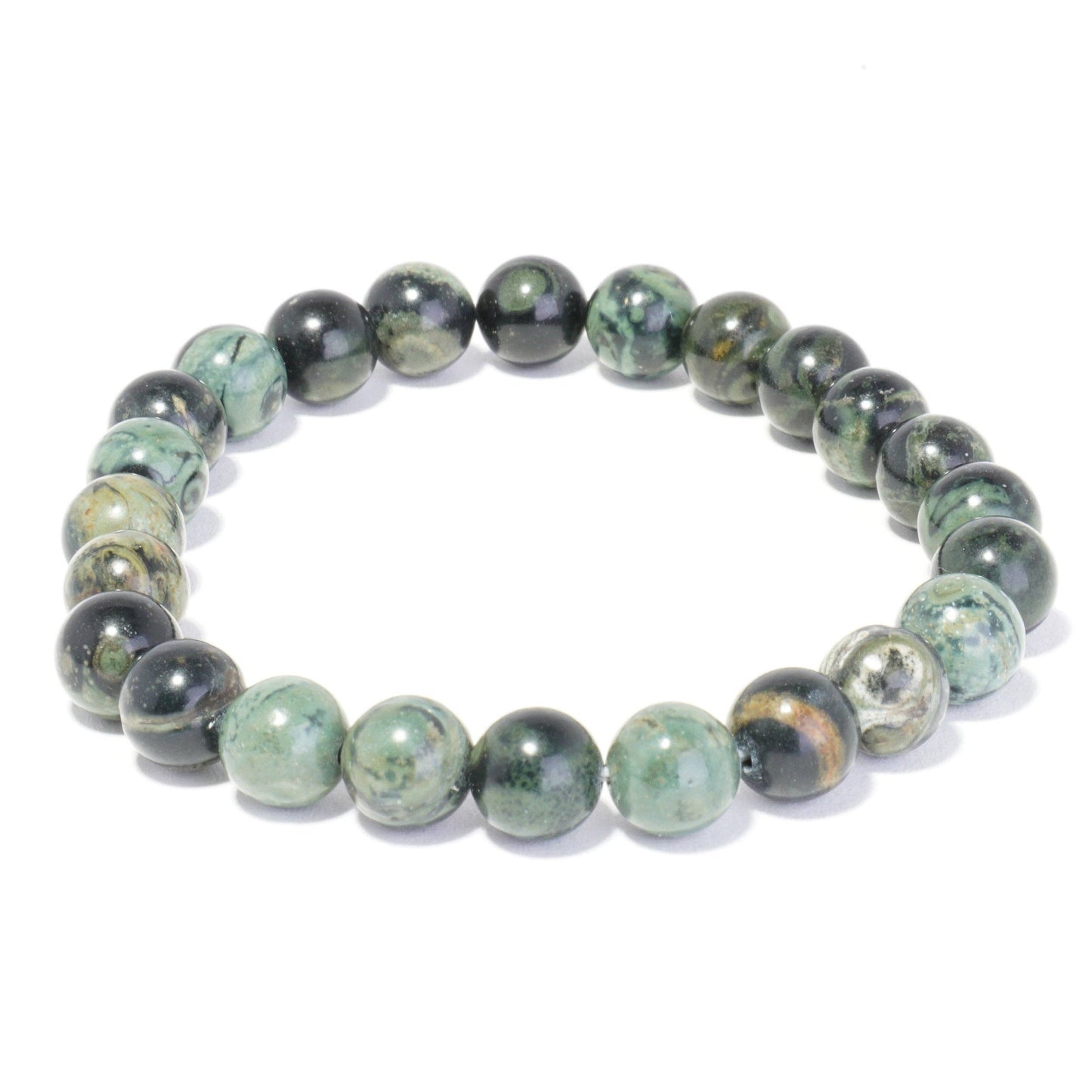 Kambaba jaspis edelsteen armband | 6 mm