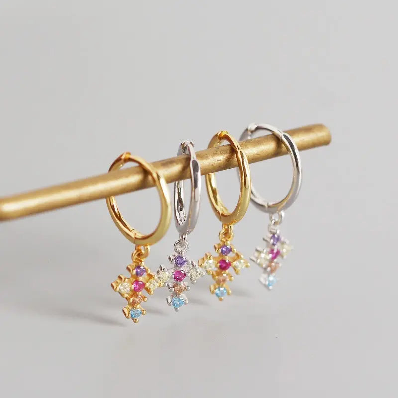 Simcha Oorbellen – 925 Zilver met Rhodium Plating