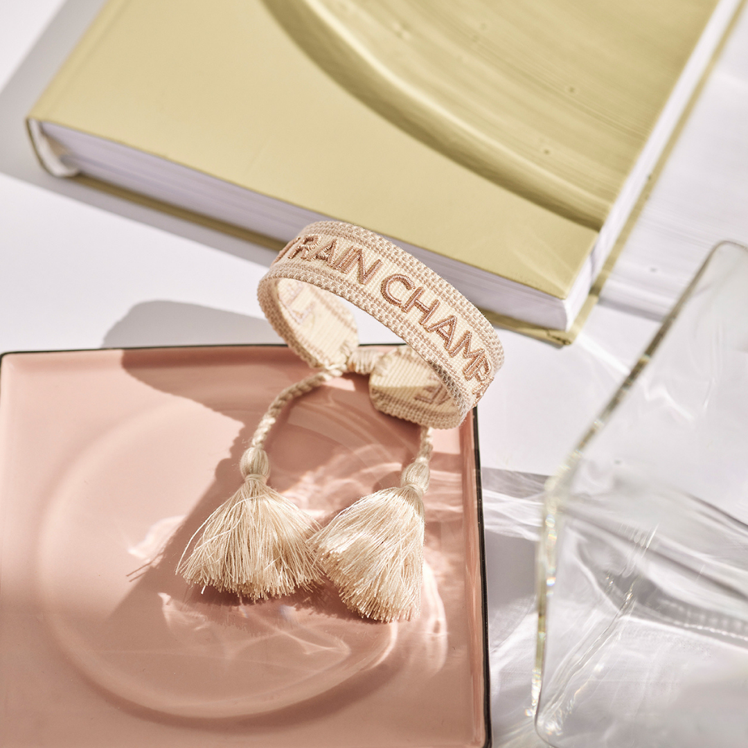 Let it rain champagne | Manifestatie armbandje