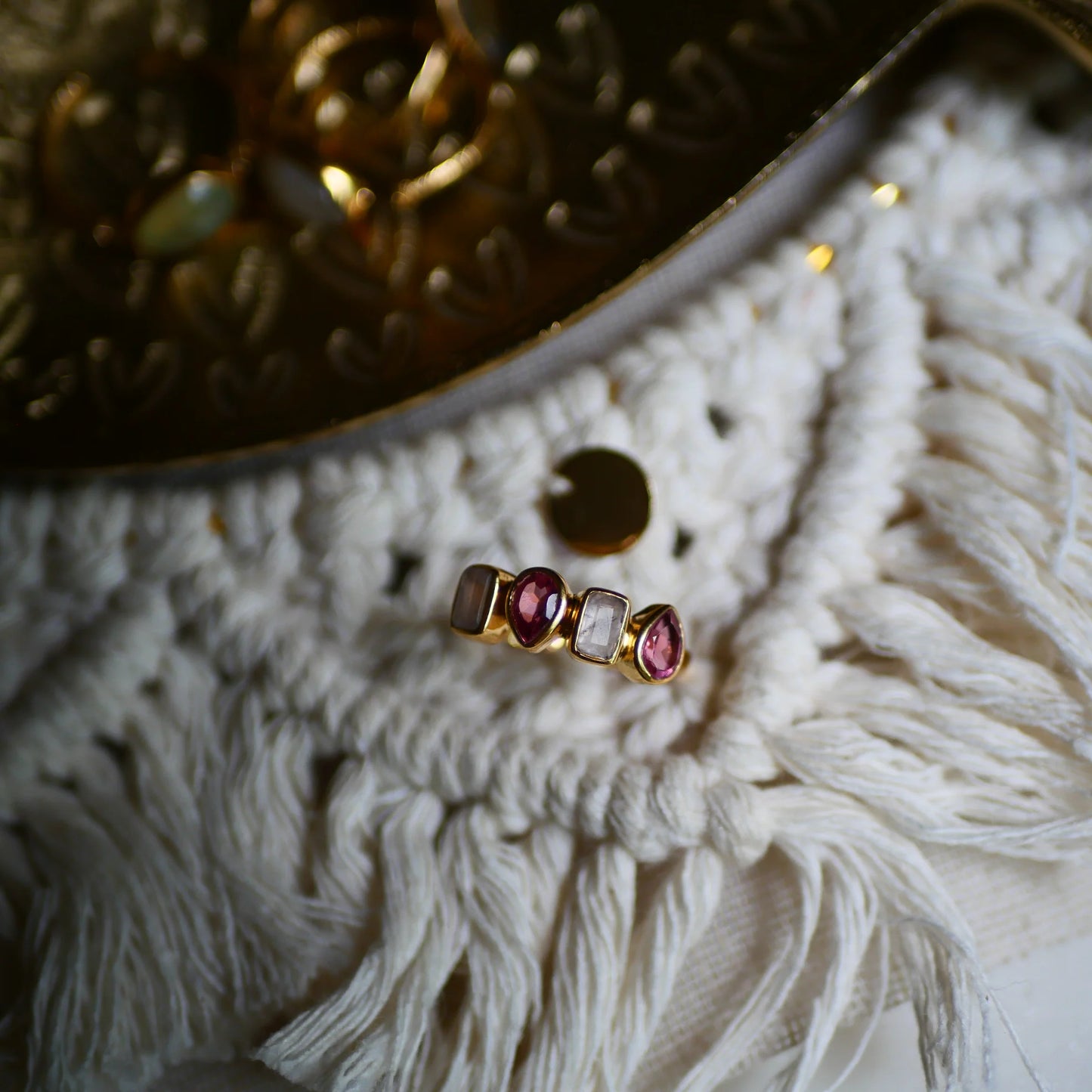 Ring met Rozenkwarts