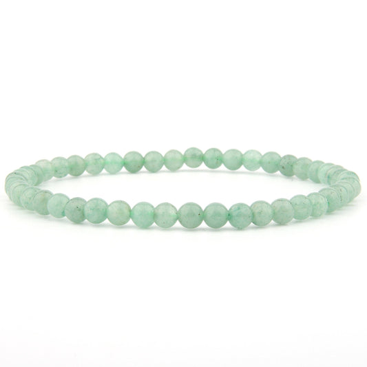 Groene aventurijn armband van 4 mm