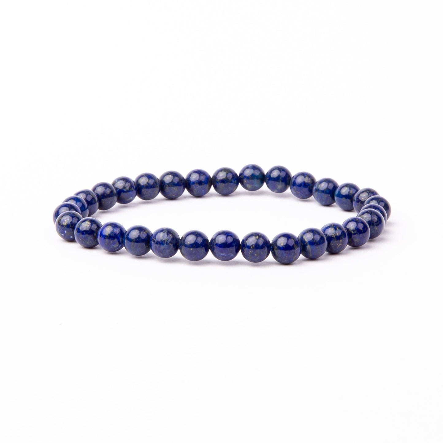 Lapis lazuli edelsteenarmband | 6 mm