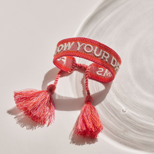 Follow your dreams statement armband