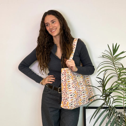 Vierkante Shopper Petra