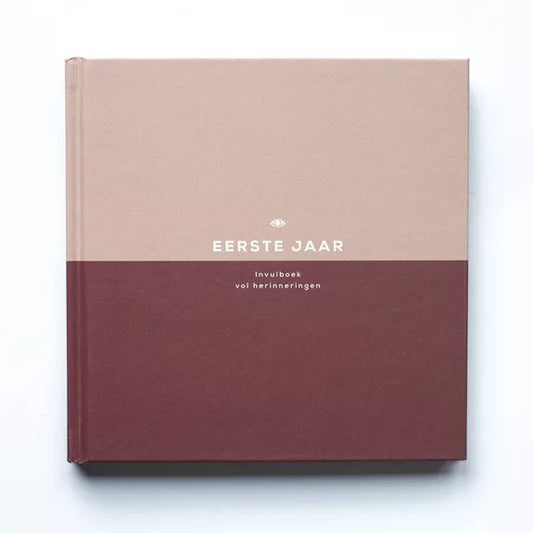 Eerste jaar invulboek