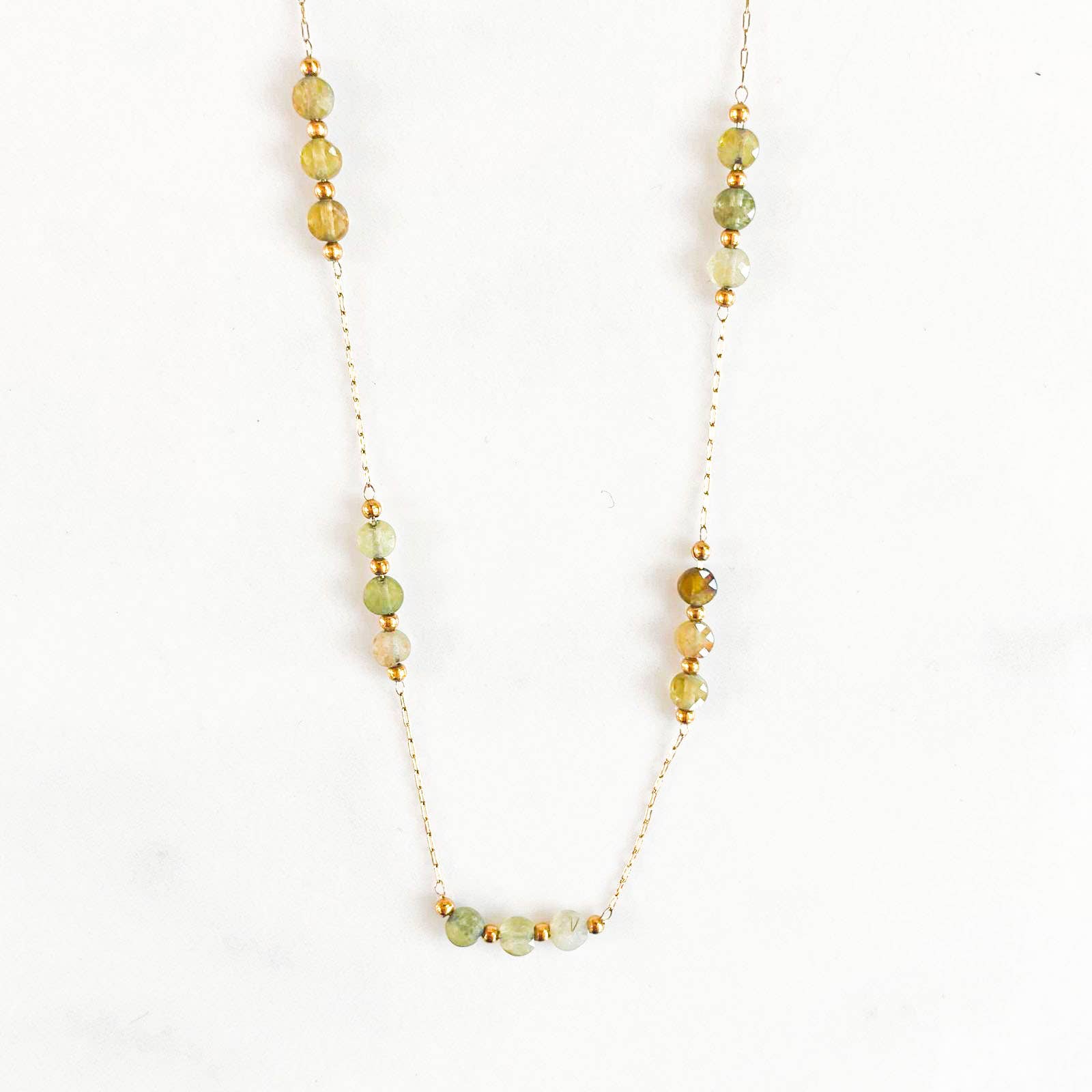 Handgemaakte Zoisiet ketting