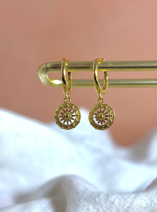 Wheel of life | 925 zilver met 18K verguld goud