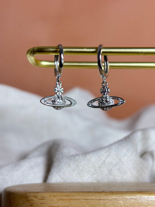 De Zuhal Oorbellen | 925 zilver