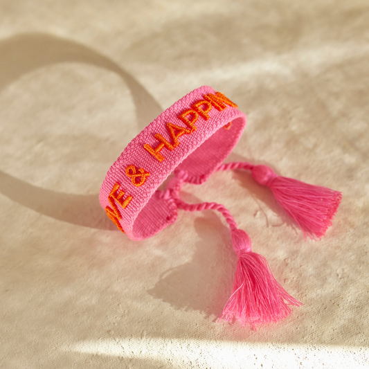 Love & Happiness statement-armband