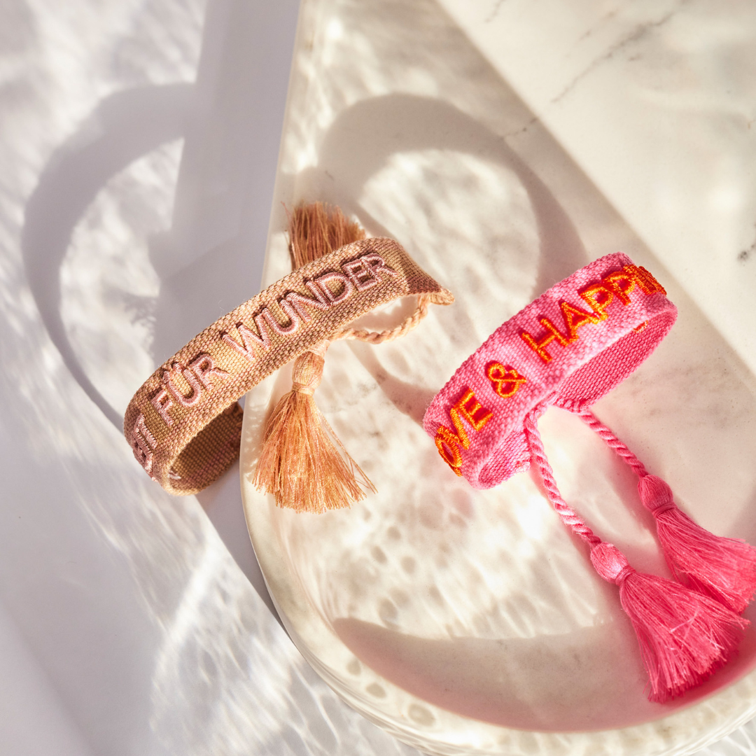 Love & Happiness statement-armband
