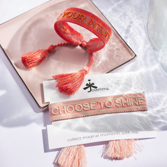 Choose to shine | Manifestatie armbandje
