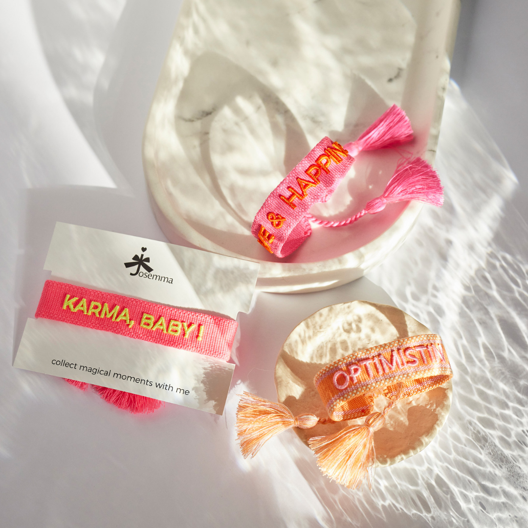 Love & Happiness statement-armband