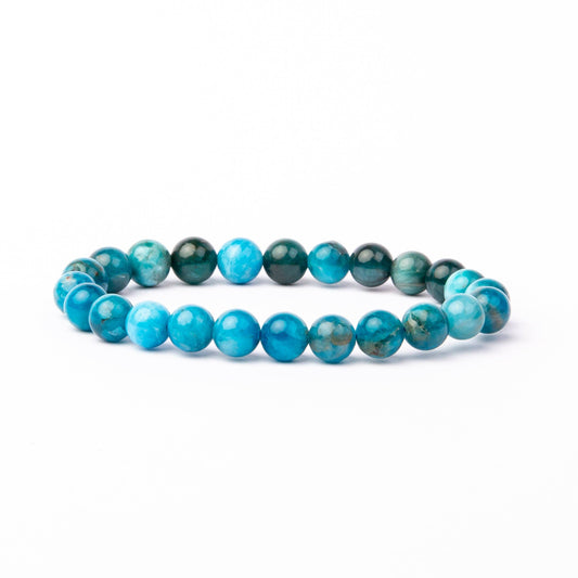 Armband met Apatiet edelsteen| 6 mm
