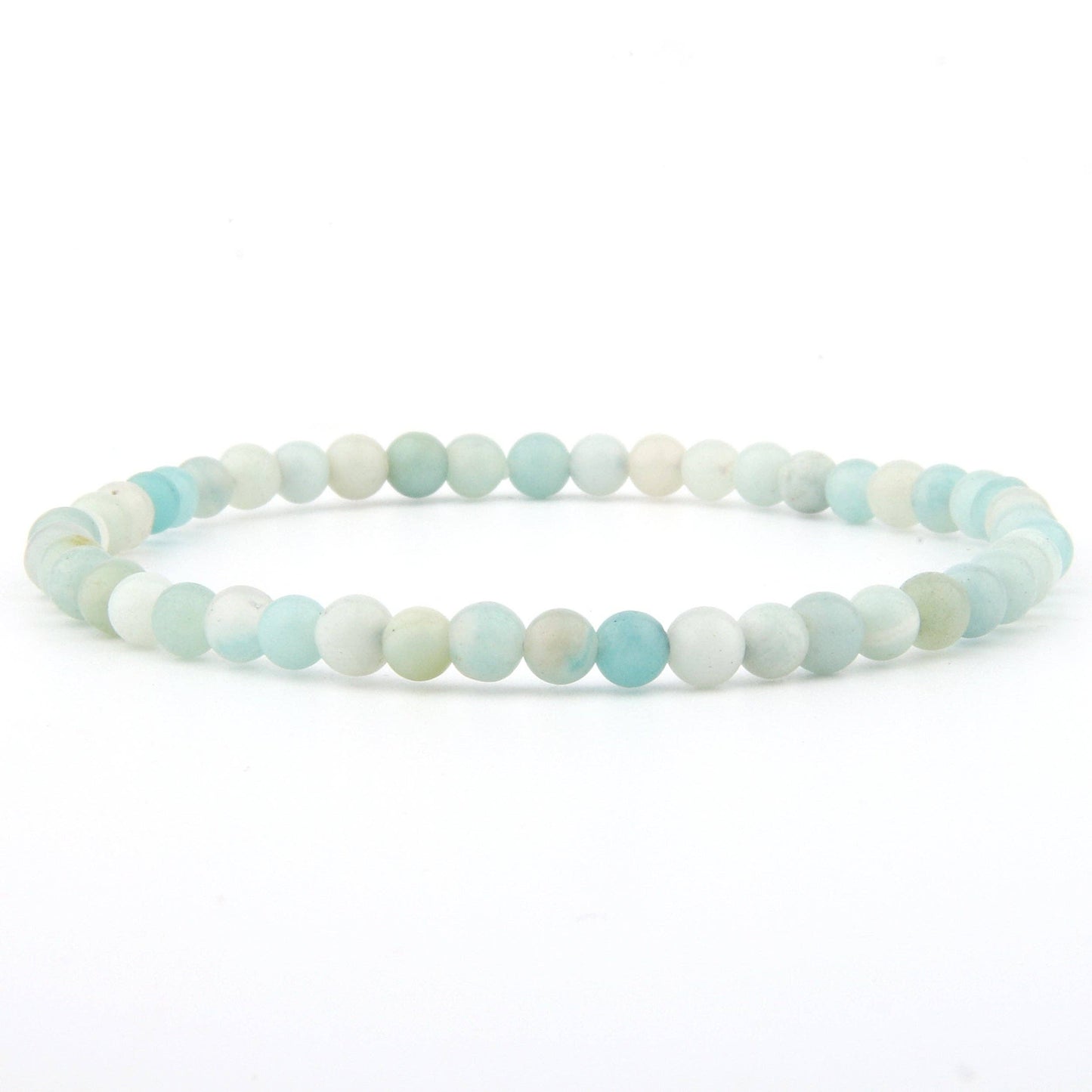 Amazoniet armband 4 mm