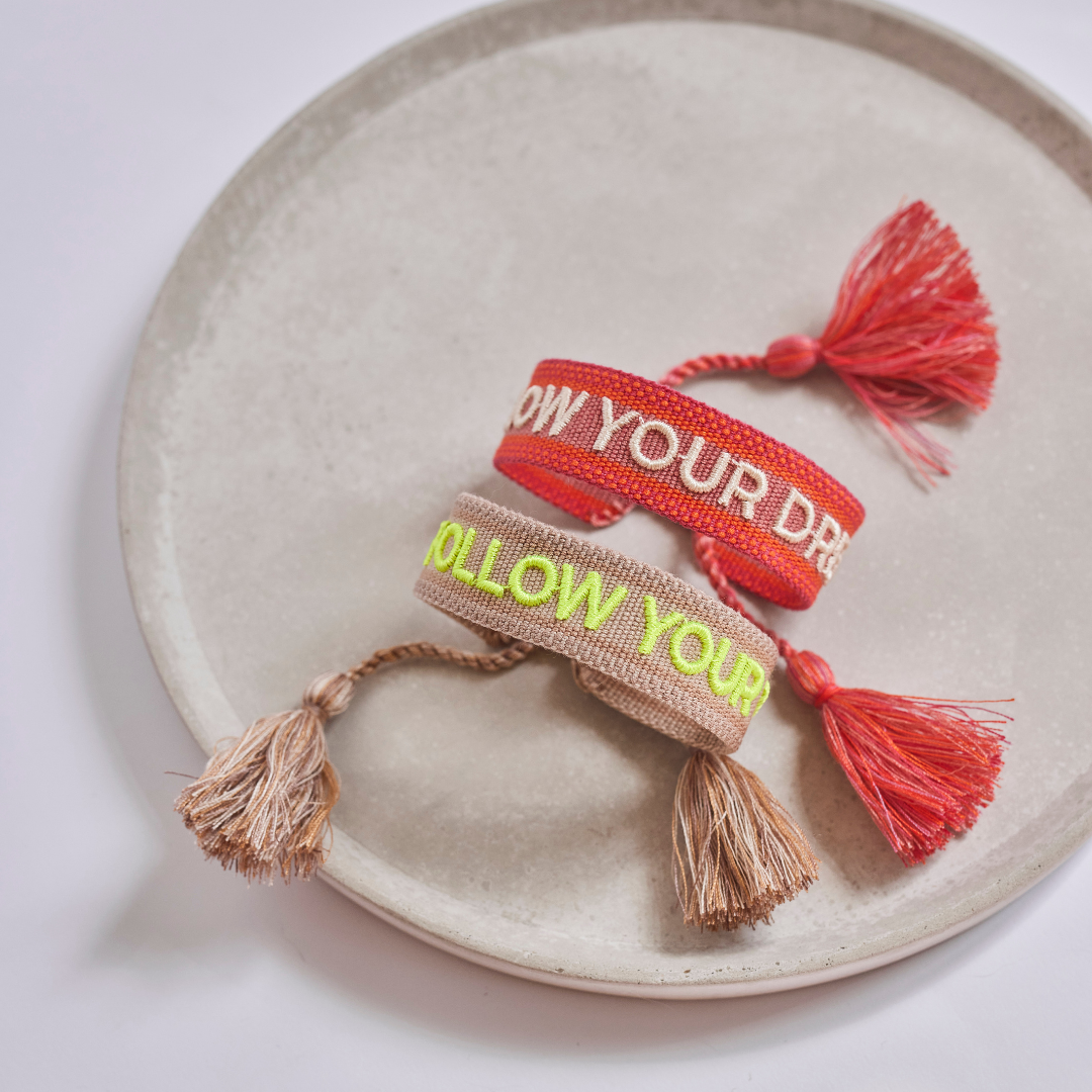 Follow your dreams statement armband