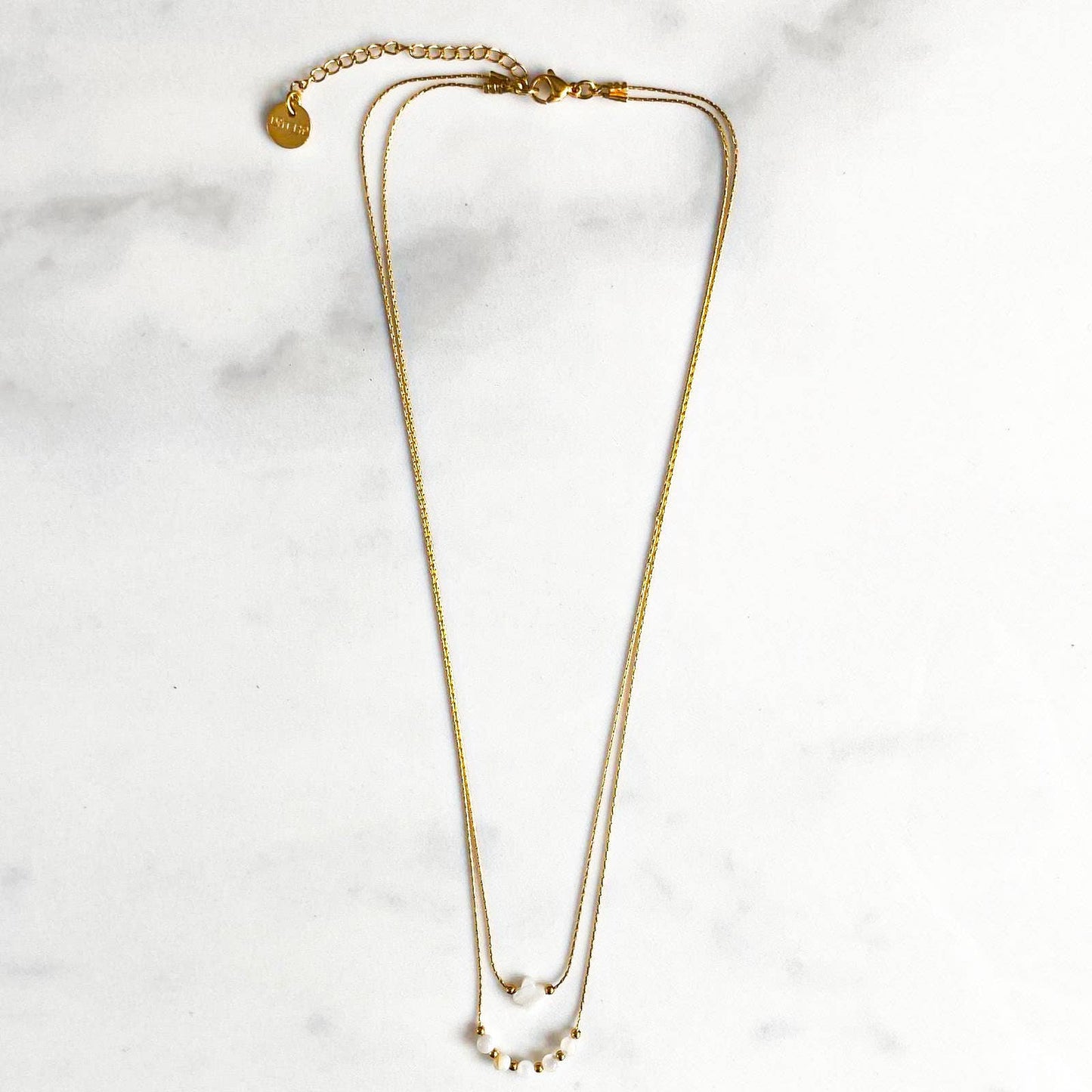Dubbele clover ketting