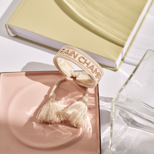 Let it rain champagne | Manifestatie armbandje