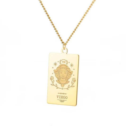 Gouden sterrenbeeld ketting
