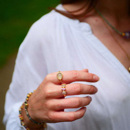 Prehniet ring