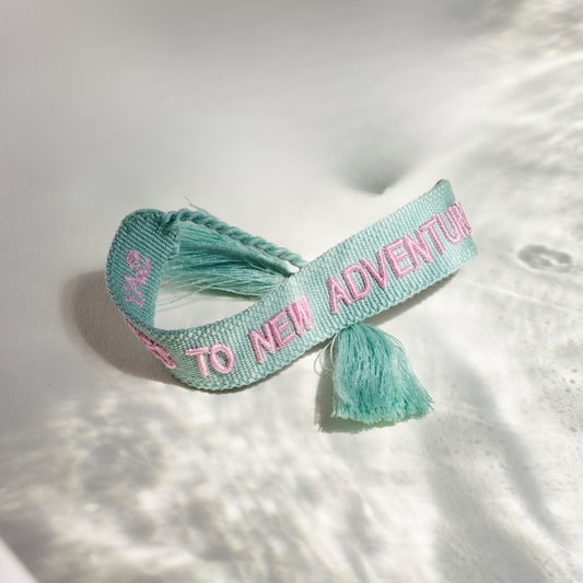 Say yes to new adventures | Manifestatie armbandje