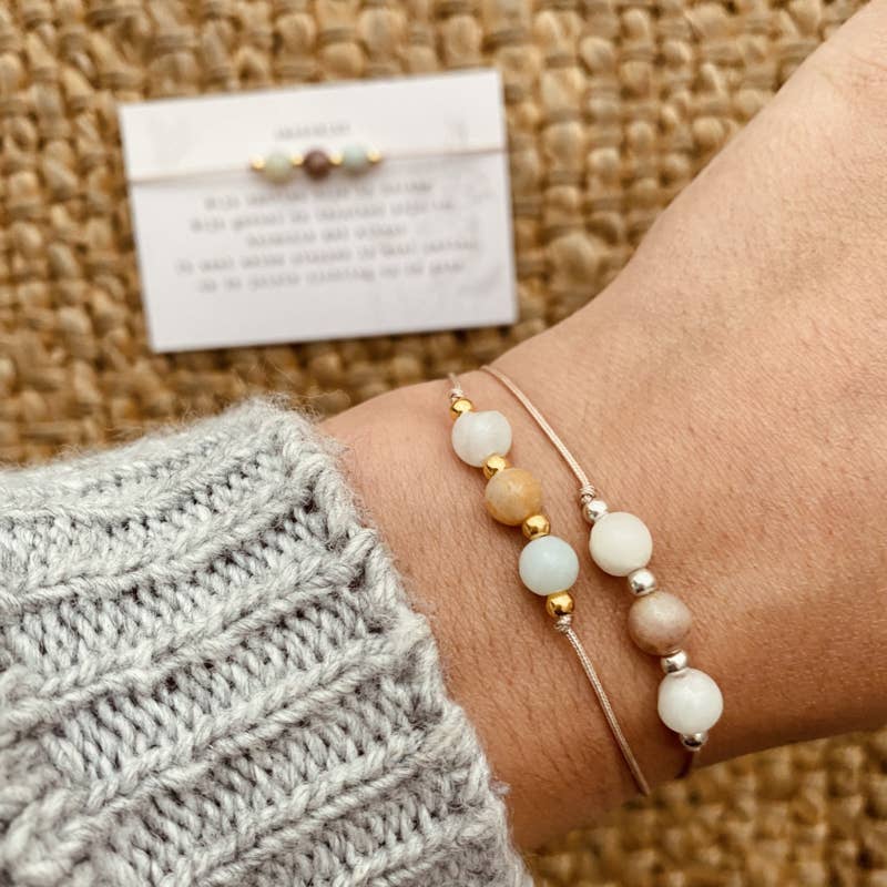 Edelsteen armbandje