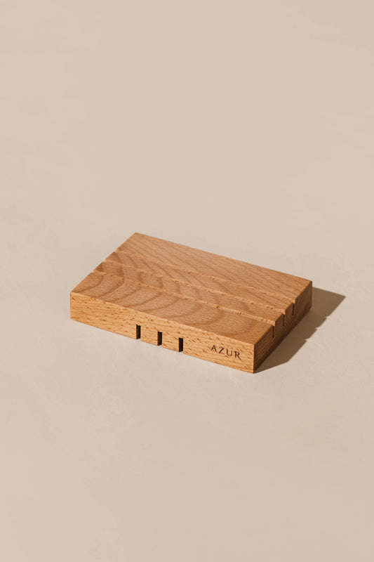 Houten zeepbakje | handgemaakt | duurzaam hout